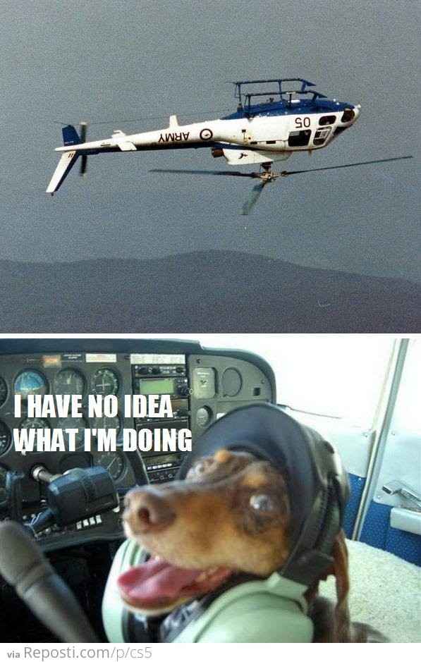 Flying A Helicopter