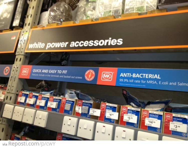 White Power Accessories