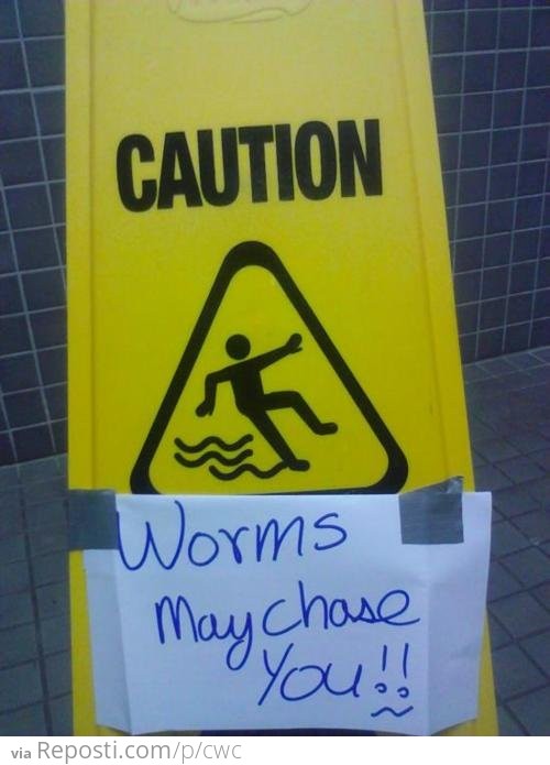 Worms May Chase You