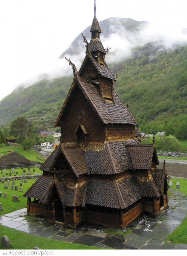 The Borgund Stave Church