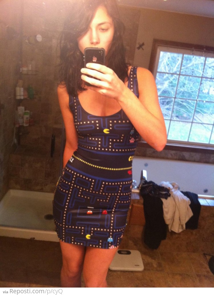 Pac-man dress