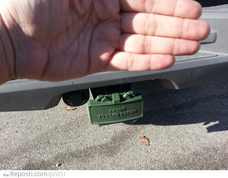 Claymore Tow Hitch Cover