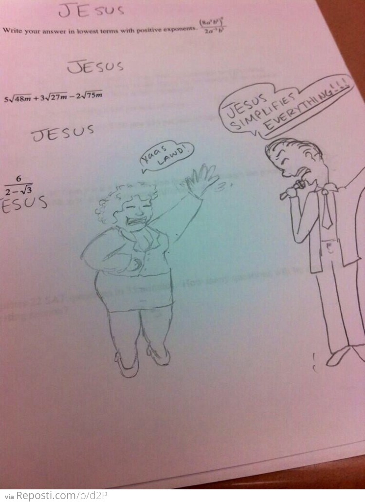 Jesus is Always the Answer