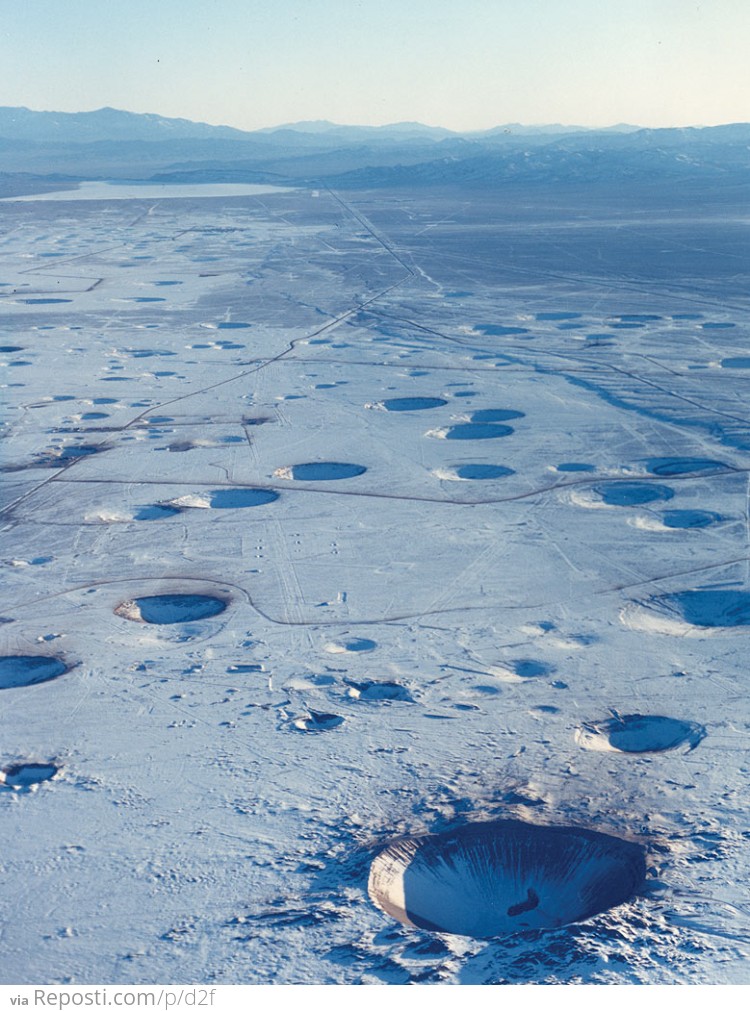 Nevada Desert Nuclear Testing Site