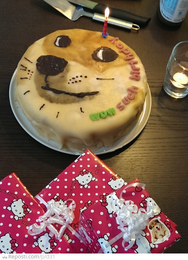 Wow Such Birthday