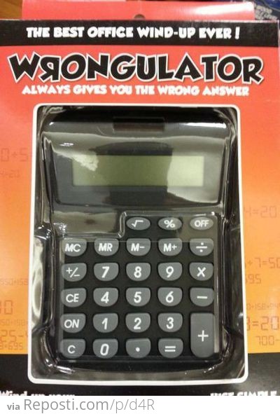 Prank Calculator