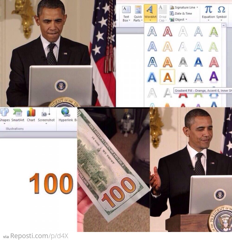 How the $100 bill happened