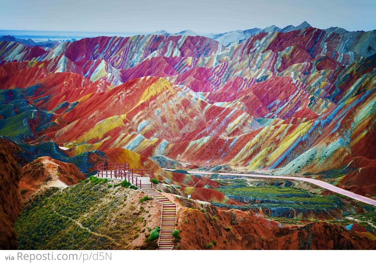 Rainbow Mountains