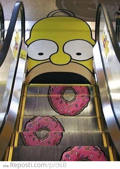 Simpsons Escalator Design