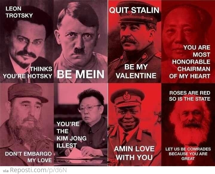 Dictator Valentines