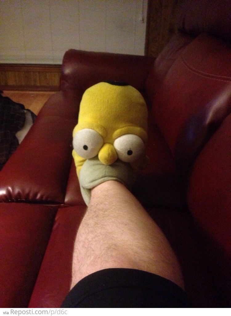 Simpsons Slippers