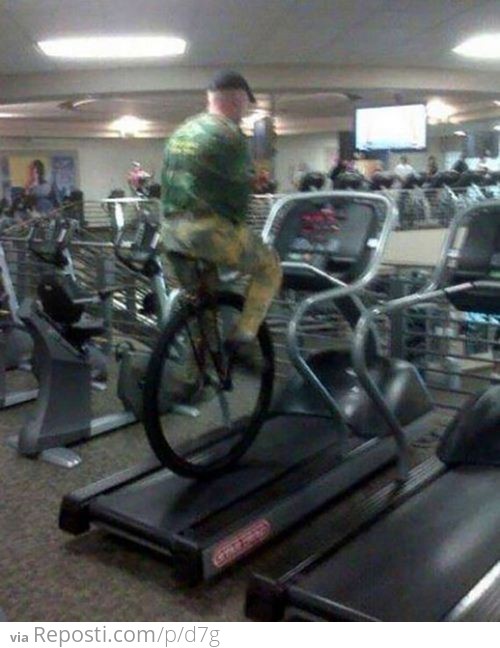 Unicycle + Treadmill