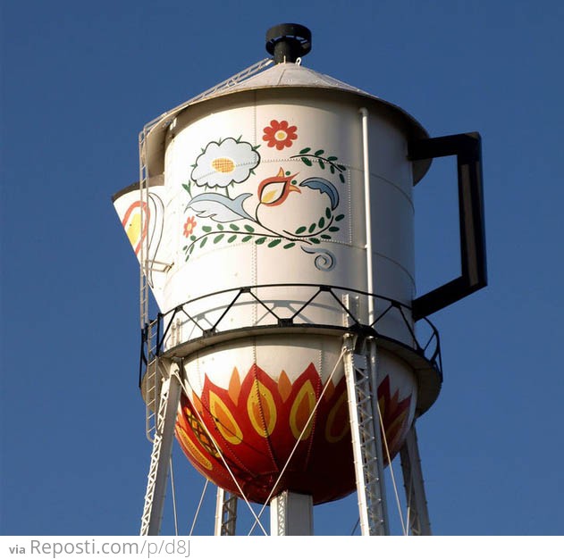 Coffee Pot Water Tower