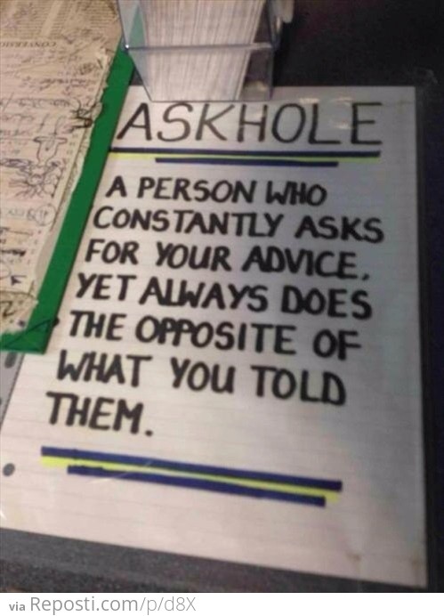 Askhole