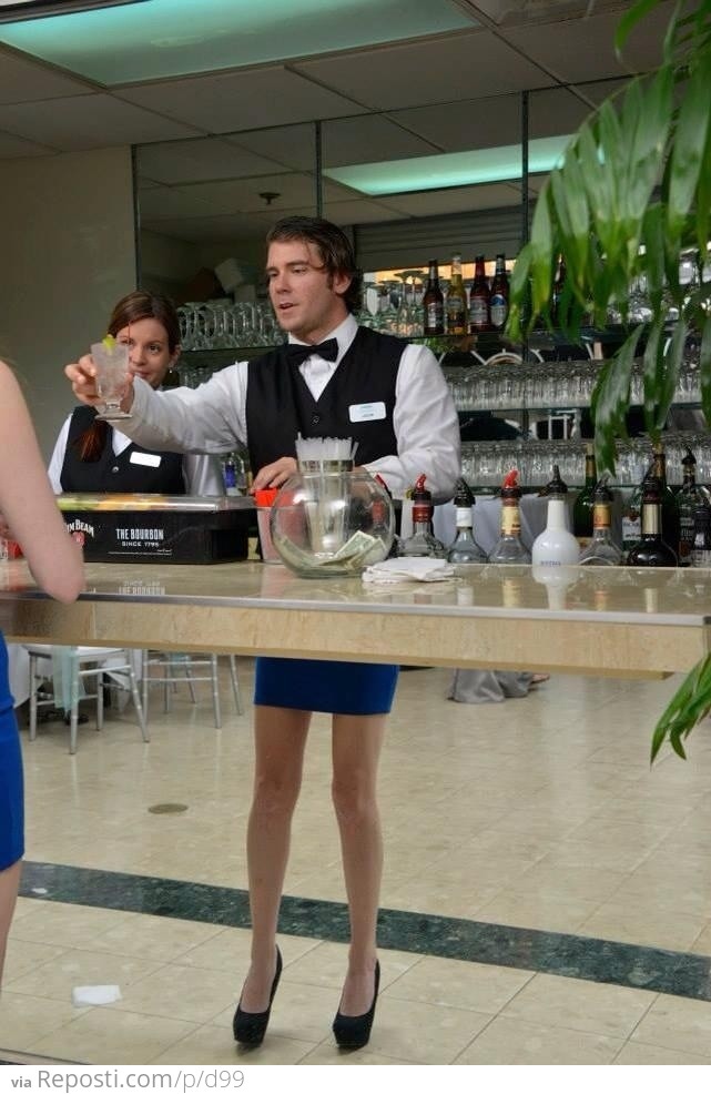 Hey bartender, I have that same skirt