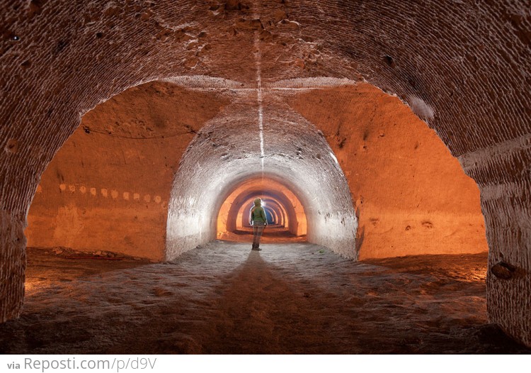 Underground Chalk Quarry