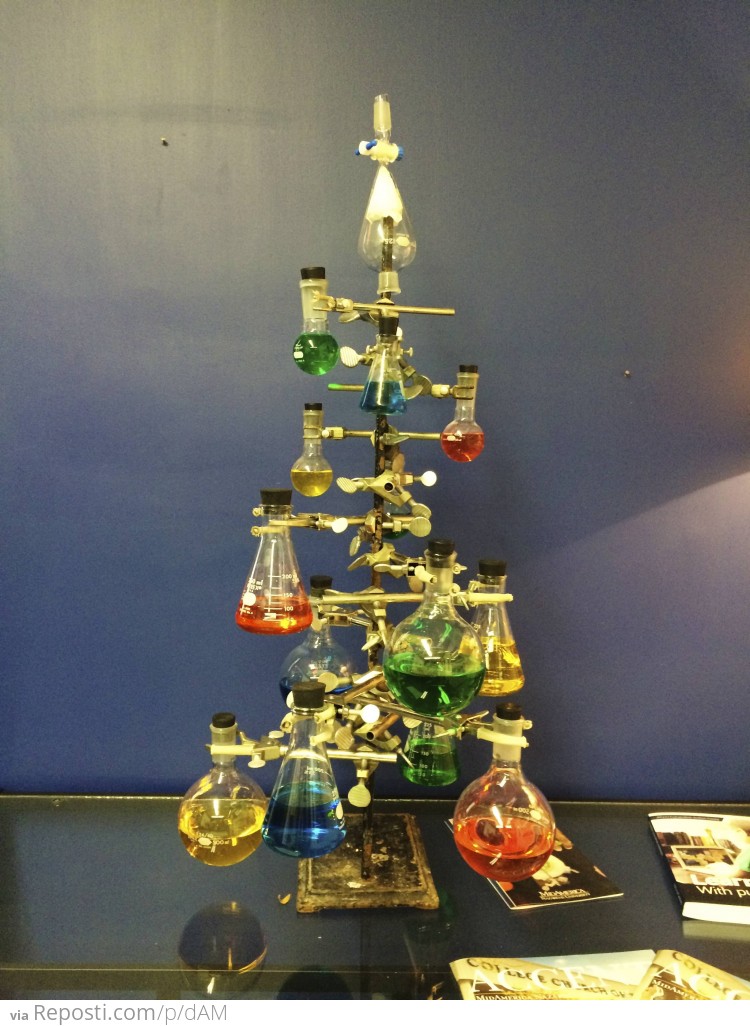 Chemistry Christmas Tree