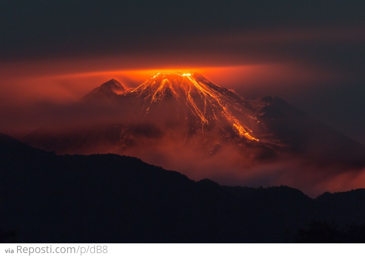 Reventador Volcano, Ecuador