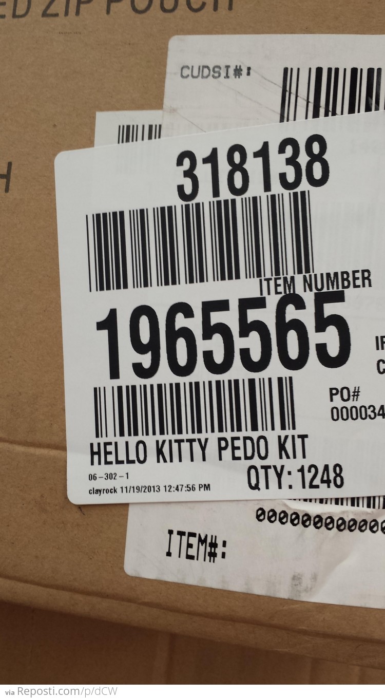 HELL KITTY PEDO KIT