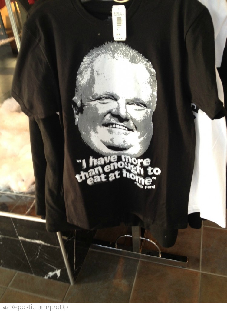 Rob Ford Tshirts