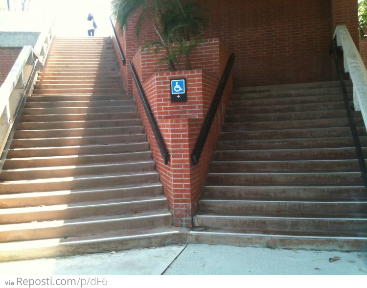 Handicap Stairway