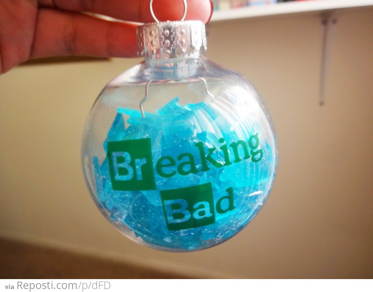 Breaking Bad Christmas Ornament