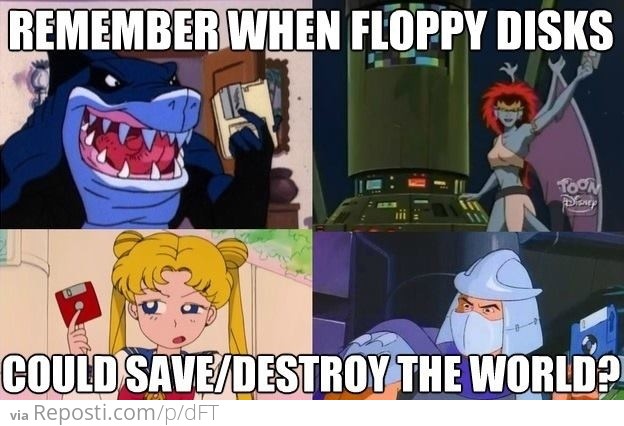 Remember Floppy Disks?