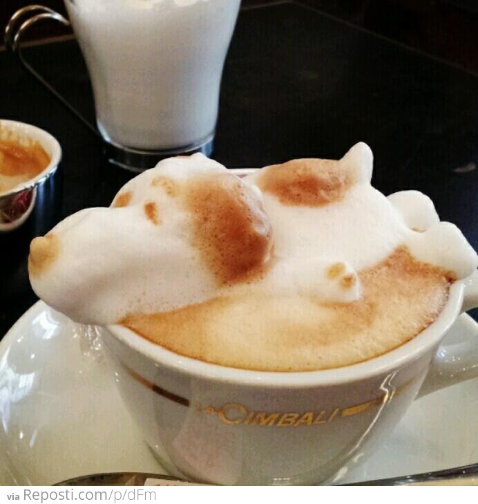 Snoopy Latte