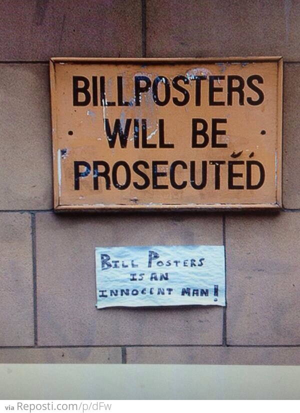 Bill Posters