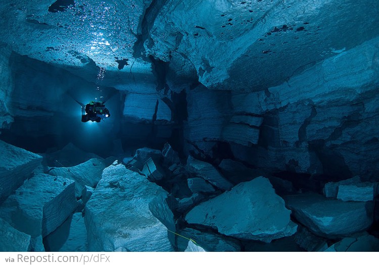 Cave Diving