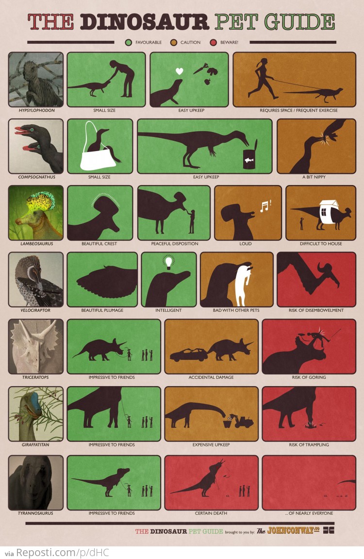 The Dinosaur Pet Guide