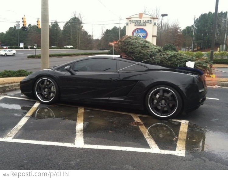 Christmas Lamborghini