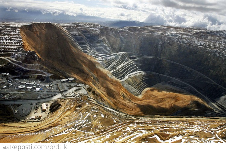 Massive Silver Mine Landslide