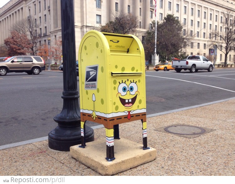 Spongebob Mailbox