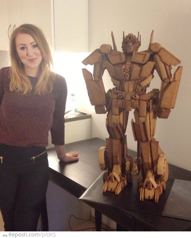 Gingerbread Optimus Prime