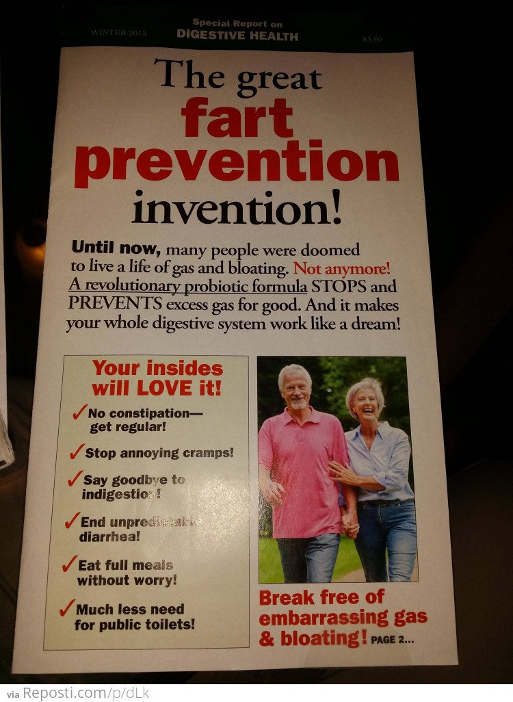 Fart Prevention