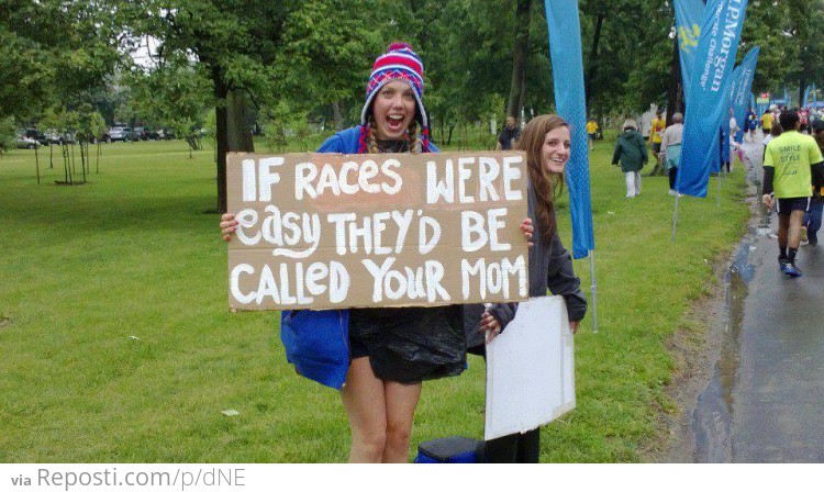 If Races Were Easy