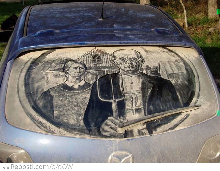 Dirty Car Art