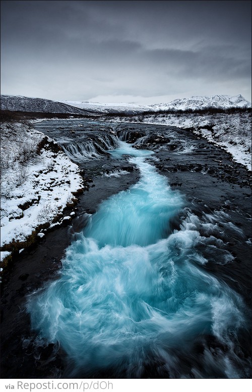 Beautiful Winter River