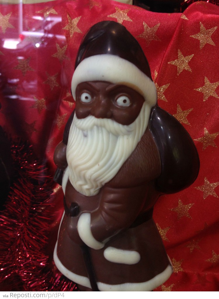 Chocolate Santa