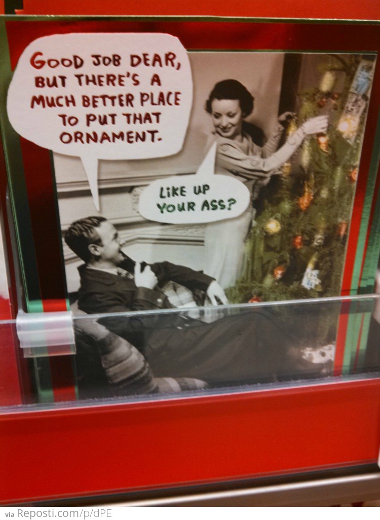 Harsh Christmas Card