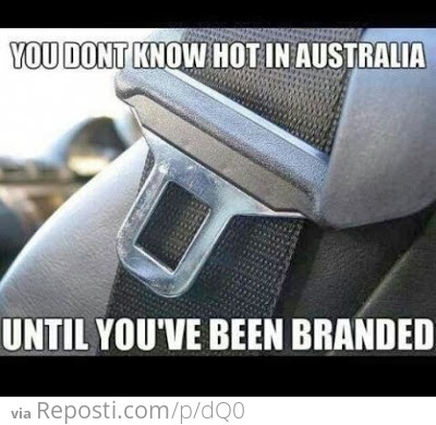 Hot in Australia