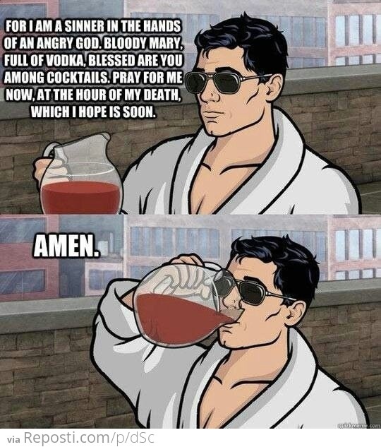 Drinking Prayer