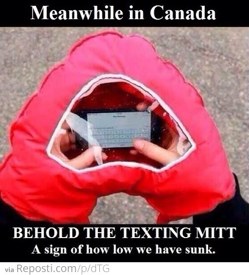 The Texting Mitt