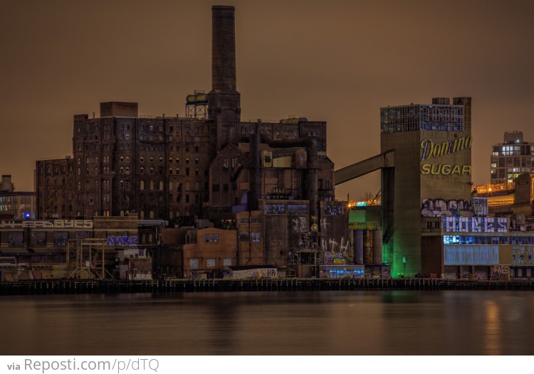 Abandoned "Domino Sugar" Factory