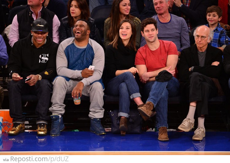 Larry David Watching The Game