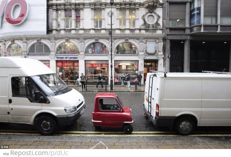 The worlds smallest car