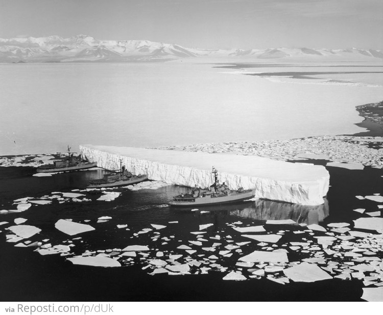 Three Navy Icebreakers