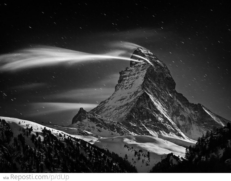 Matterhorn at Night