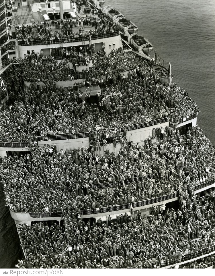 Crowded Ship